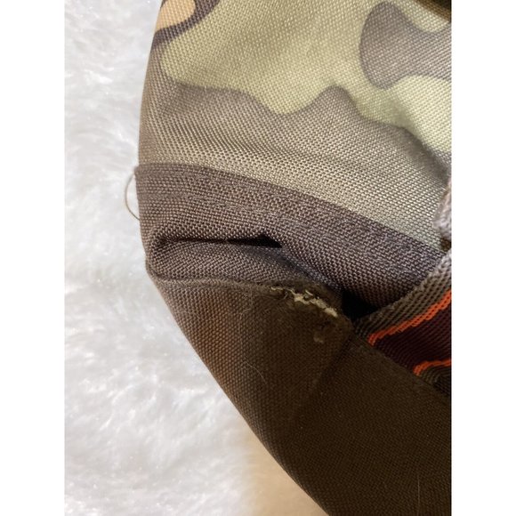 Gap Handbag Shoulder Bag Brown Camo School Distressed See Photo - Picture 2 of 9